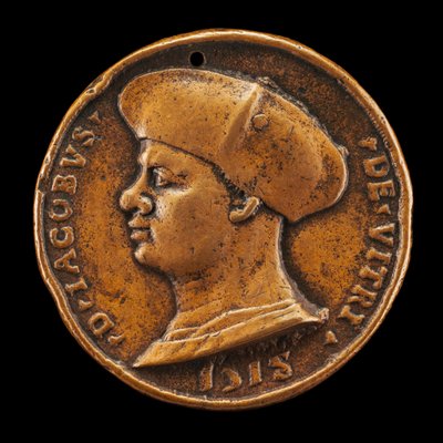 Jacques de Vitry-La Lière, død 1515, kanon, dekan og kansler [forsiden], 1518. av Medallist of 1518