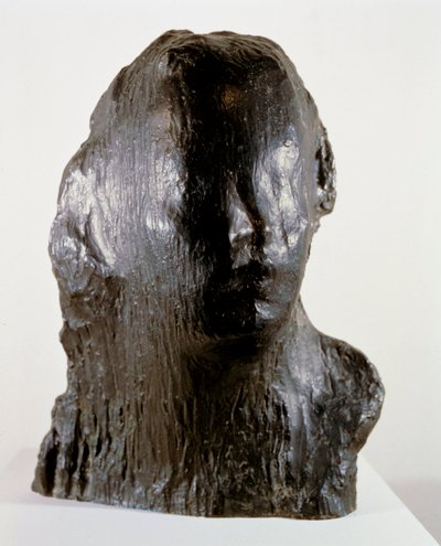 "Ecco Puer" (barnetrykk. Portrett av Alfred Mond i en alder av seks) av Medardo Rosso