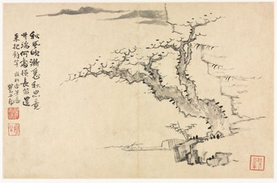 Landskap i forskjellige stiler etter gamle mestere, 1690. av Mei Qing
