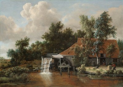 En vannmølle av Meindert Hobbema