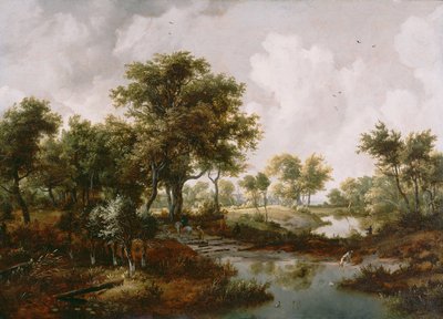 Et skogslandskap, 1667 av Meindert Hobbema