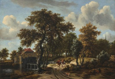 De reisende, 166[2]. av Meindert Hobbema