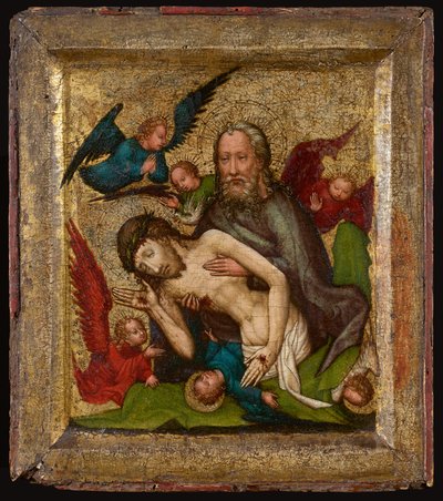 Holy Trinity ("Guds nød") av Meister der St. Lambrechter Votivtafel (Werkstatt)