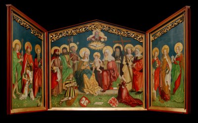 Annenaltar av Meister mit dem Stieglitz