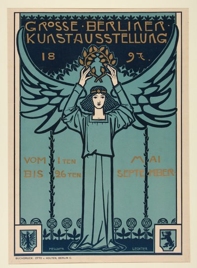 Stor kunstutstilling i Berlin av Melchior Lechter