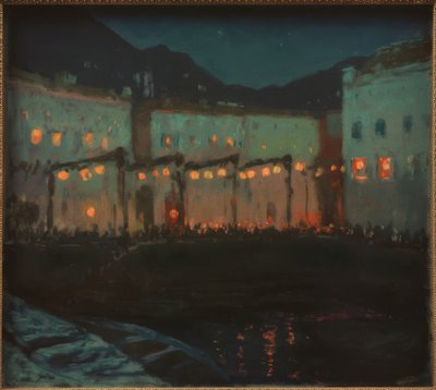 Nattmesse ved Gardasjøen av Melchior Lechter