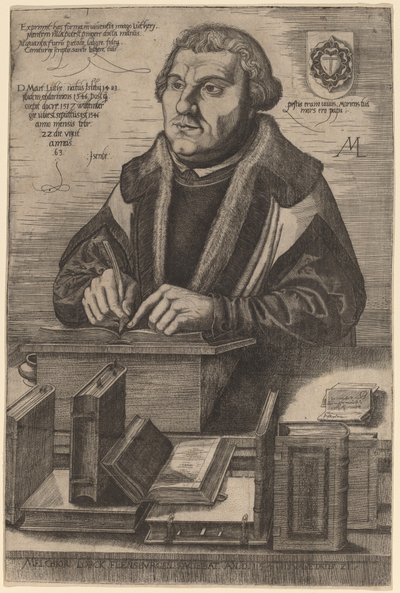 Martin Luther av Melchior Lorch