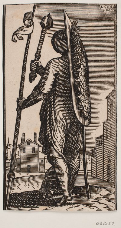En skurk sett bakfra av Melchior Lorck