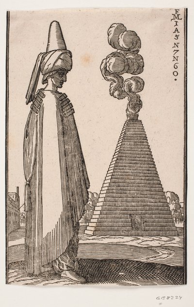 Kledd mann av Melchior Lorck