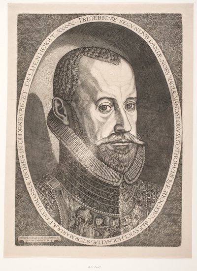 Kong Frederik II av Melchior Lorck