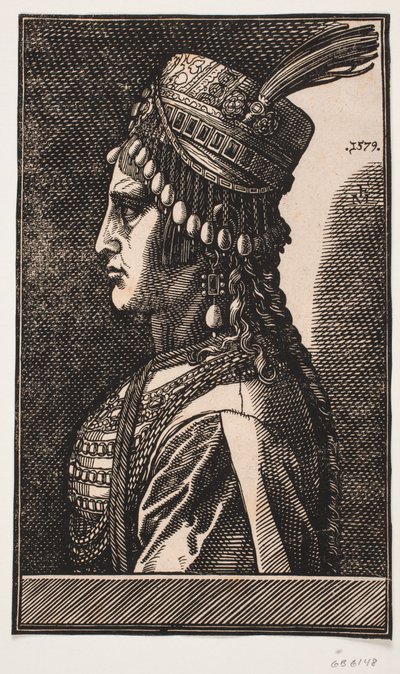 Edel tyrkisk dame av Melchior Lorck