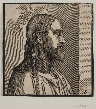 Portrett av Kristus av Melchior Lorck