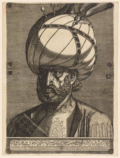 Portrett av den persiske ambassadøren Ismael av Melchior Lorck