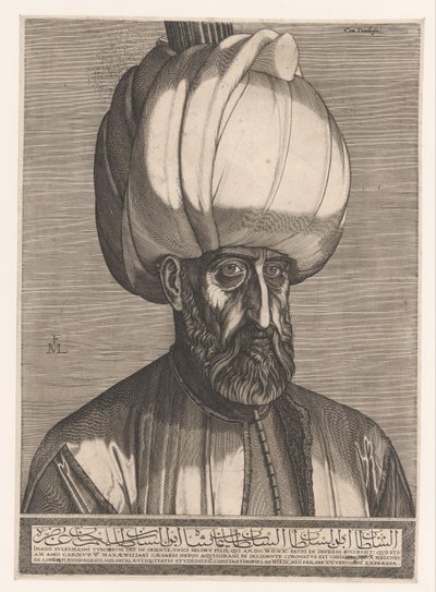 Porter van sultan Suleiman I av Melchior Lorck