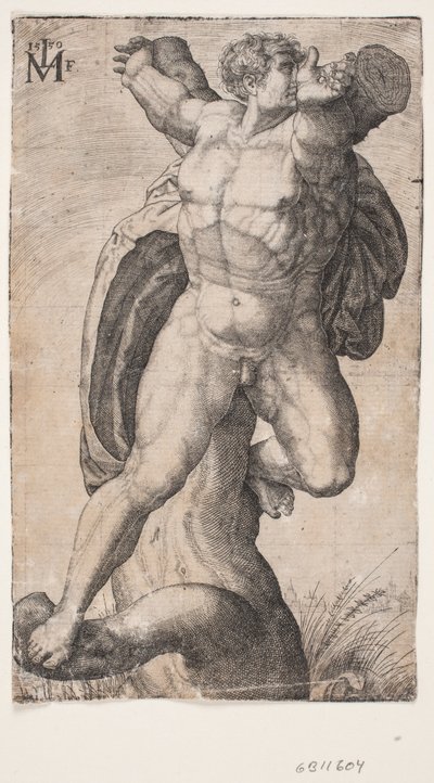 Den korsfestede Haman av Melchior Lorck