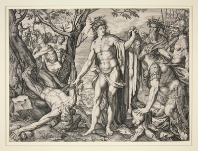 Flagingen av Marsyas av Melchior Meier