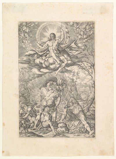 Oppstandelsen, 1577. av Melchior Meier