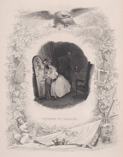 Uglyness and Beauty, fra The Songs of Béranger, 1829. av Melchior Peronard
