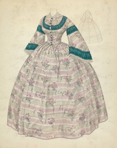 Kjole, c. 1940. av Melita Hofmann