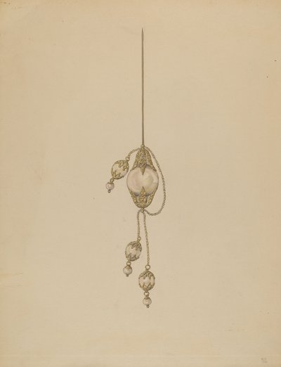Hårpynt, ca. 1937. av Melita Hofmann