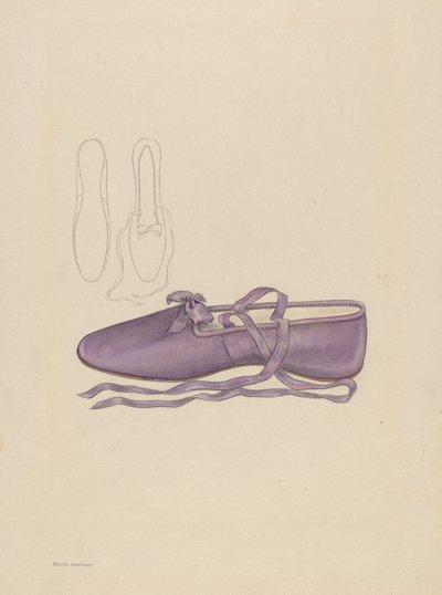 Tøfler, ca. 1936. av Melita Hofmann