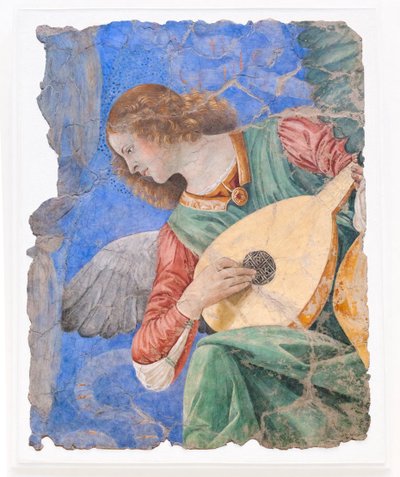 Musikkskapende engler, rundt 1480 (fresco) av Melozzo da Forli
