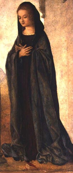 Jomfruen forkynner av Melozzo da Forli