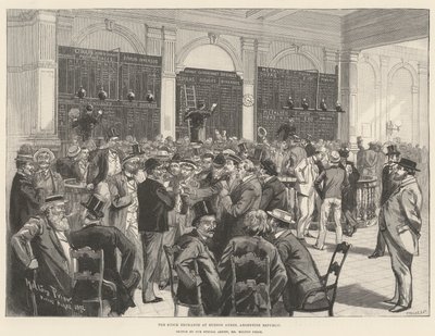 Børsen i Buenos Ayres, Argentina av Melton Prior