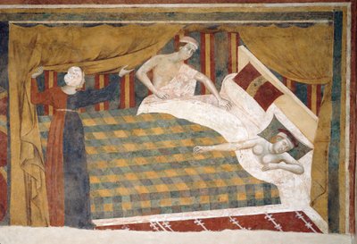 Scene fra ekteskapet, ca 1306 av Memmo di Filippuccio