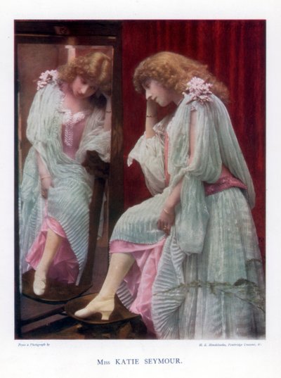 Katie Seymour , skuespillerinne, sanger og danser, 1901. av Mendelssohn