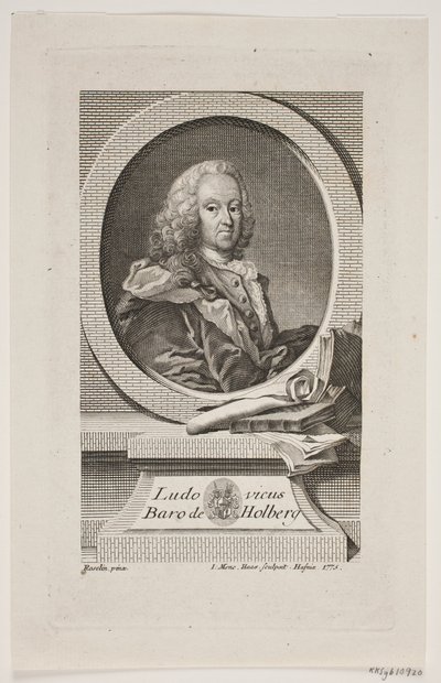 Ludvig Holberg av Meno Haas