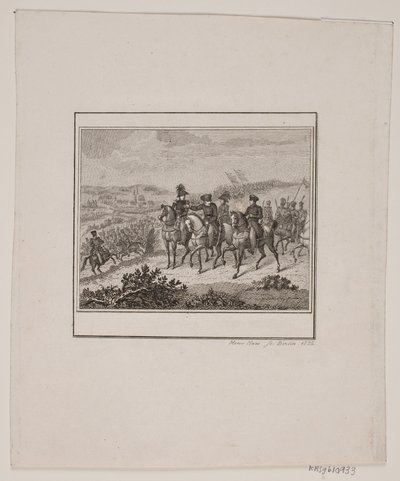 Scene fra Frederik IIs historie av Meno Haas