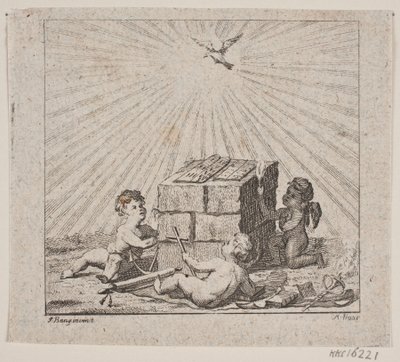 Vignet til N. E. Balle "Theses Theologica" av Meno Haas