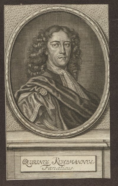 Quirinus Kuhlmann 1651-1689 av Mentzel