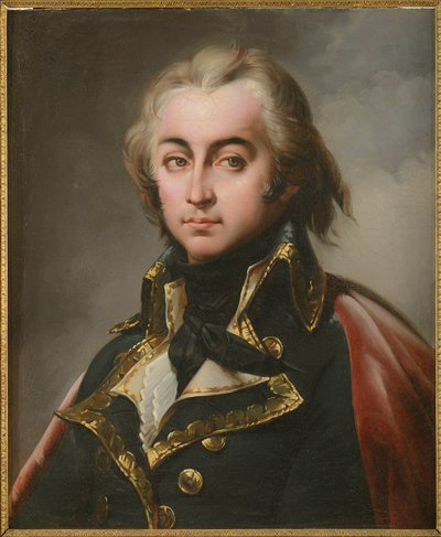 Jean-Baptiste (Jean Baptiste) Cyrus de Timbrune de Thiembronne, greve av Valence (1752-1822), av Blondel, Merry-Joseph (1781-1853). Olje på lerret. Størrelse: 65x54cm. Privat samling av Merry Joseph Blondel