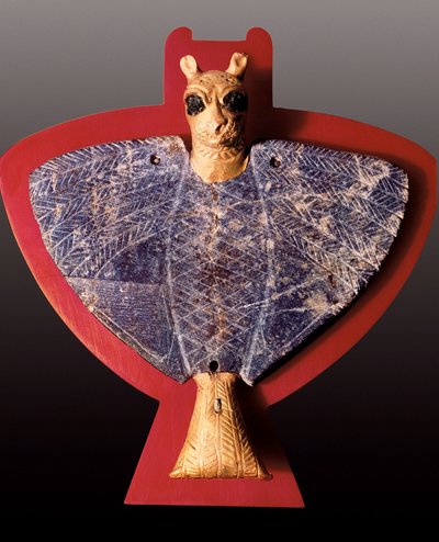 Mesopotamia:" Ørn med løvehode "Statuett fra Tresor fra Ur-dynastiet (skulptur) av Mesopotamian Mesopotamian