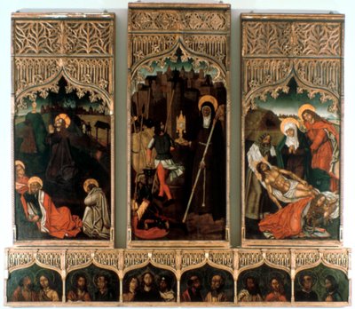 Triptych of Santa Clara, 1486 av Mestre Hilarius