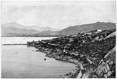 Utsikt over Storabukta, c1890 av Meunier