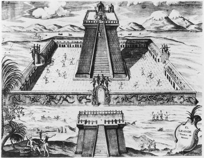 Templo-ordføreren i Tenochtitlan, fra 