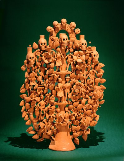 Tree of Life (enkeltbrent lertøy) av Mexican School