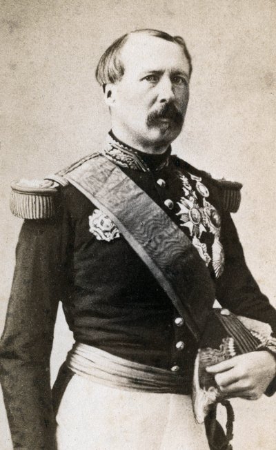 Portrett av Marechal Patrice av Mac Mahon (eller Mac-Mahon) (1808-1893) Fotografi av Mayer og Pierson av Meyer and Pierson