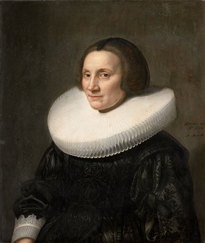 Portrett av Caecilia van Beresteyn av Micchiel Jansz van Mierevelt