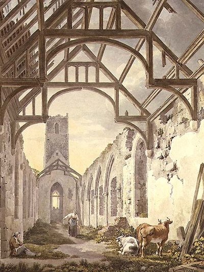 Dunwich kirke av Michael Rooker