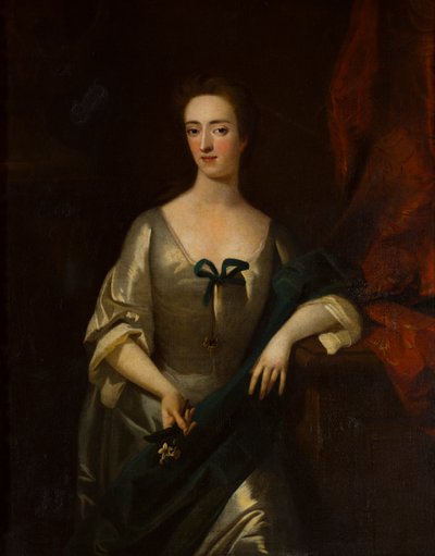 Portrett av Charlotte Lady Myddelton (1679-1731), ca. 1699-1731 (olje på lerret) av Michael (circle of) Dahl