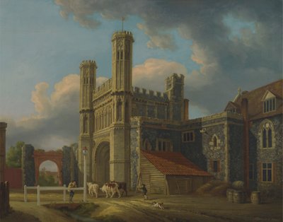 St. Augustine's Gate, Canterbury av Michael Angelo Rooker