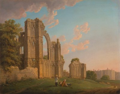 St. Mary's Abbey, York av Michael Angelo Rooker