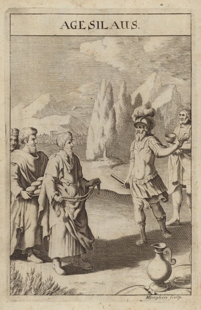 Agesilaus II, spartansk konge og general av Michael Burghers