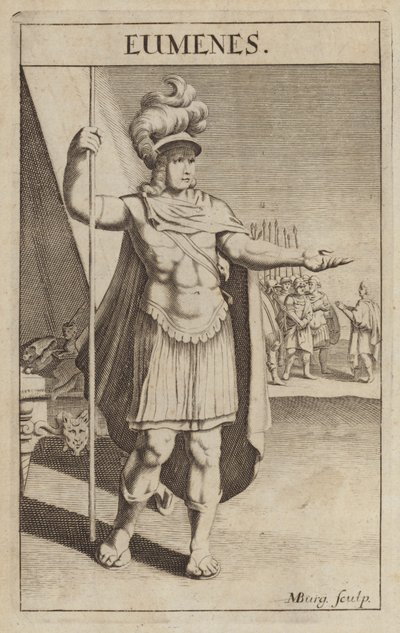 Eumenes, gresk general og lærd av Michael Burghers
