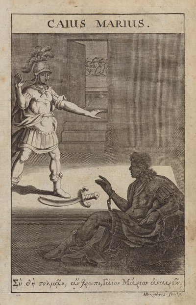 Gaius Marius, romersk general og statsmann av Michael Burghers