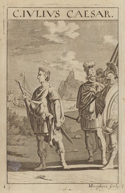 Julius Caesar, romersk statsmann og general av Michael Burghers